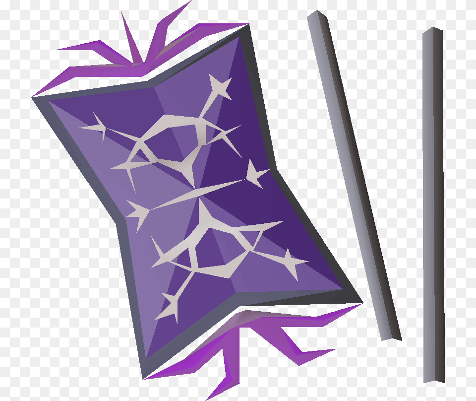 Old School Runescape Wiki Osrs Western Provinces Banner, Wand, Purple Free Png Download