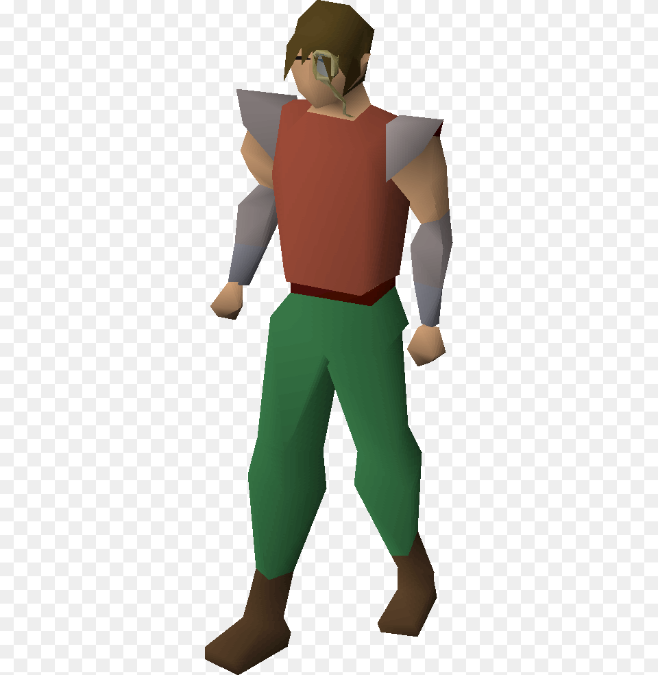 Old School Runescape Wiki Runescape Party Hat Red, Clothing, Pants, Person, People Png