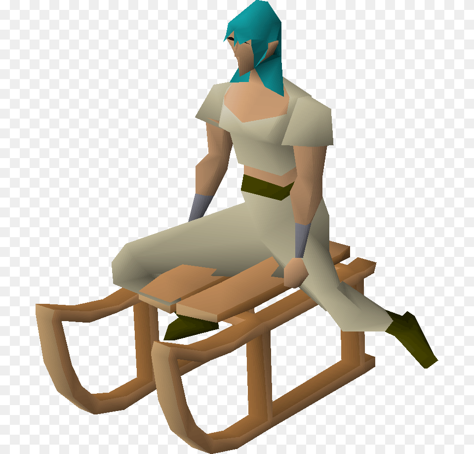 Old School Runescape Wiki Sitting, Clothing, Hat, Adult, Female Free Png