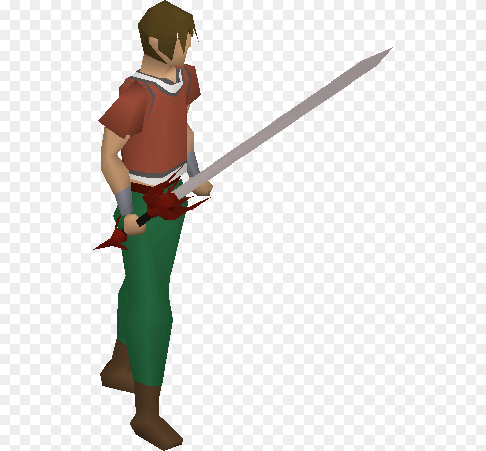 Old School Runescape Wiki Swords Osrs, Weapon, Sword, Adult, Person Free Png