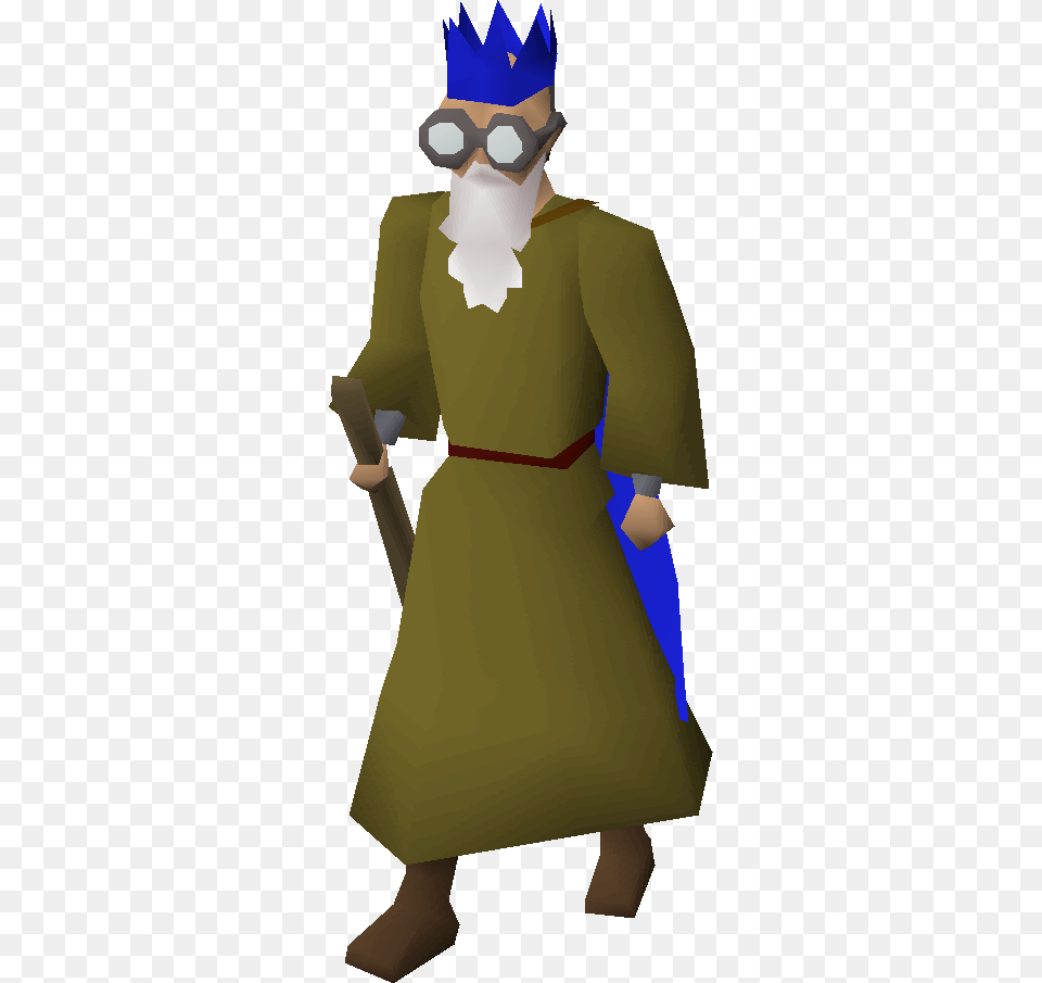 Old School Runescape Wiki Wise Old Man Outfit Osrs, Clothing, Costume, Person, Adult Png