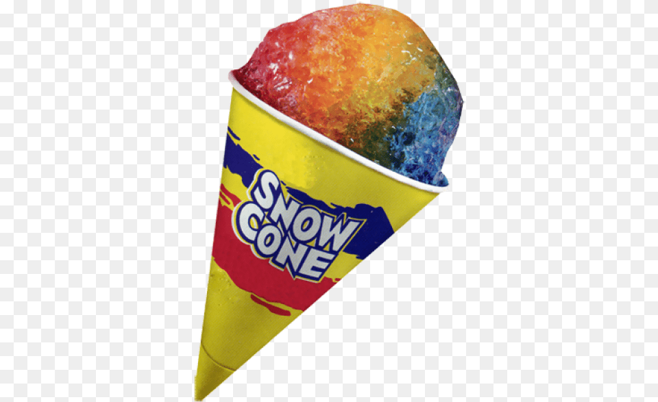 Old School Snow Cone, Food, Ketchup, Cream, Dessert Free Png Download