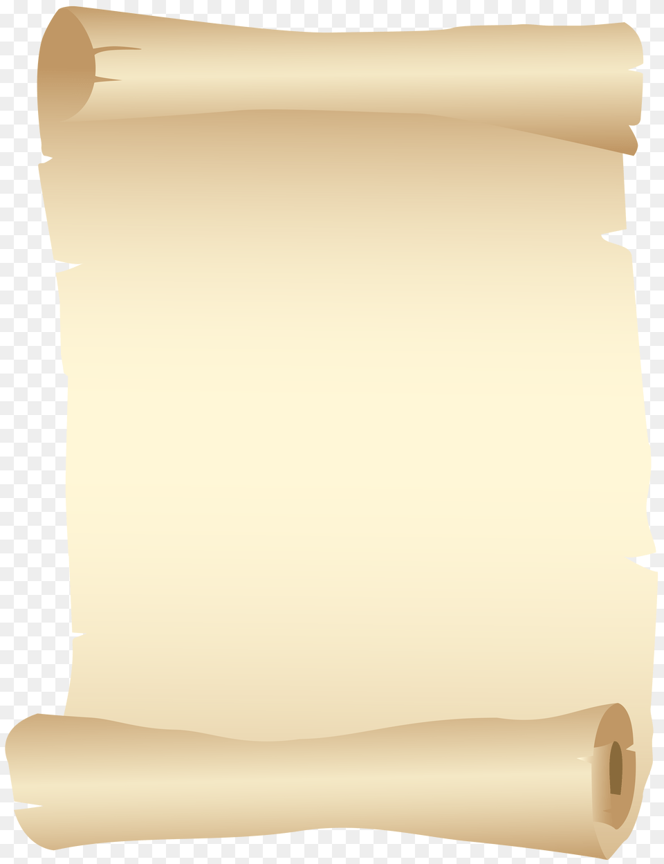 Old Scroll Clip Art, Text, Document Free Png Download