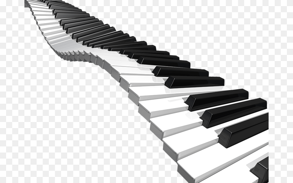 Old Set Of Piano Keys Art Piano, Keyboard, Musical Instrument Free Png Download