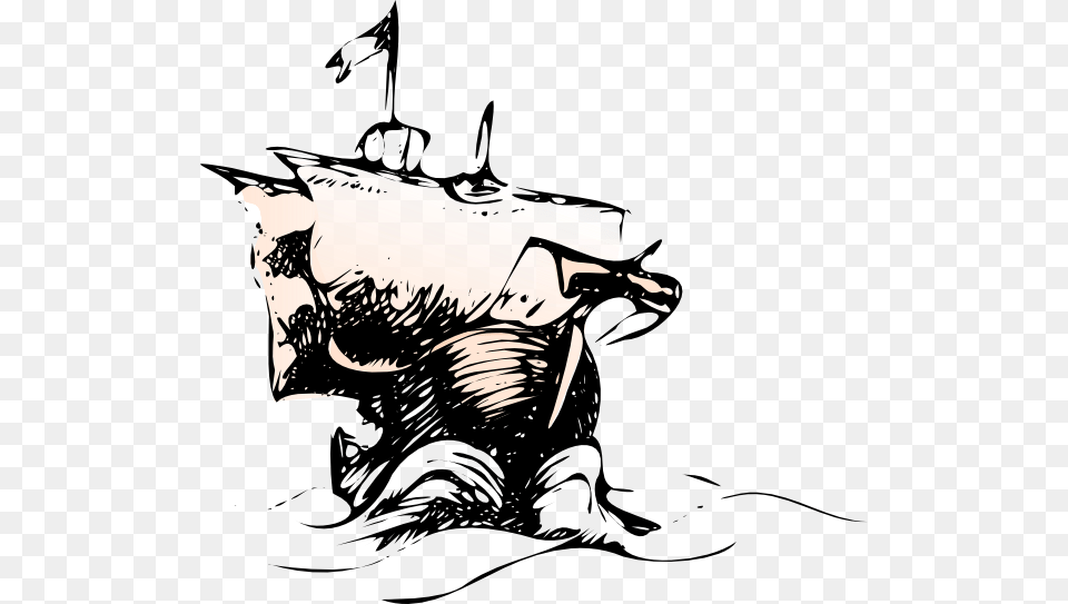 Old Ship Art Vector, Drawing, Person Free Transparent Png