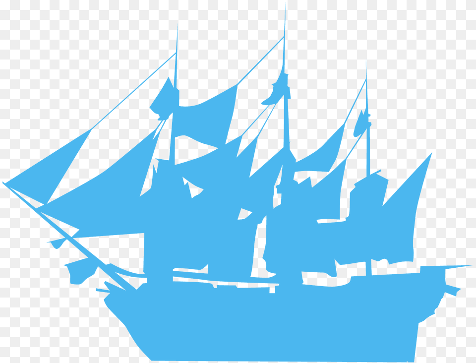 Old Ship Silhouette, Boat, Sailboat, Transportation, Vehicle Free Png Download