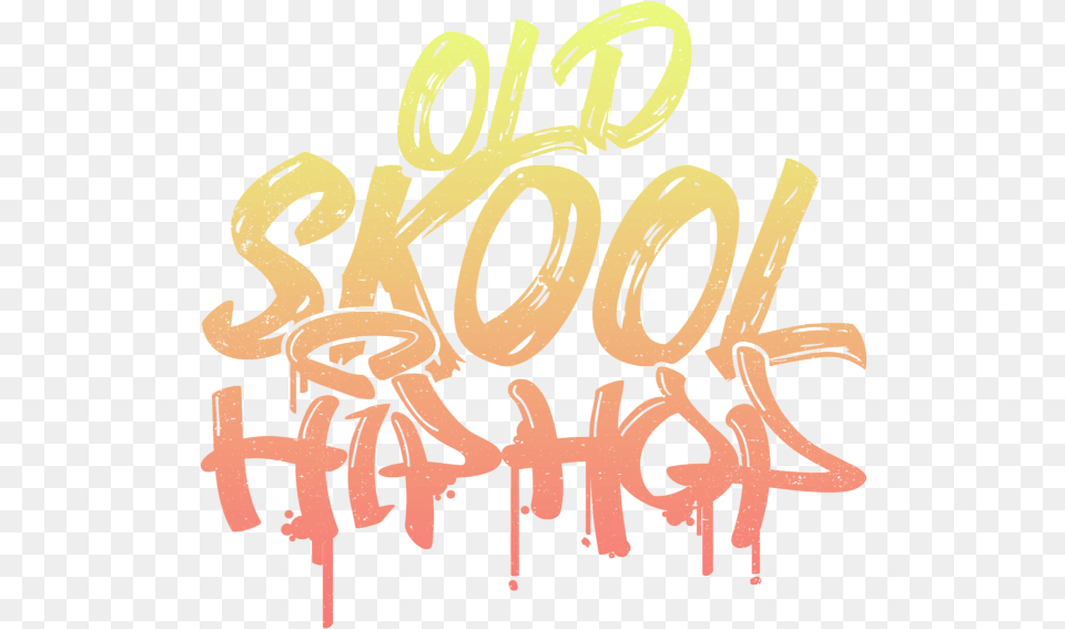 Old Skool Hip Hop 90s Music Tshirt Old School Hip Hop Logo Transparent, Text Png
