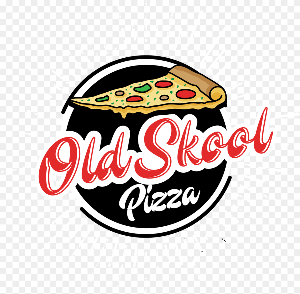 Old Skool Pizza Language, Advertisement, Logo Free Png