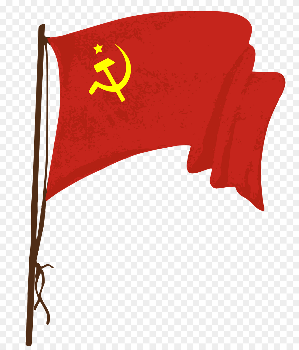 Old Soviet Flag Clipart Free Png Download