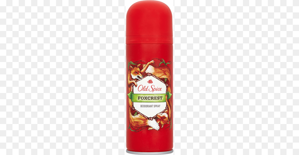 Old Spice Foxcrest Deodorant Spray, Cosmetics, Bottle, Shaker, Tin Free Png Download