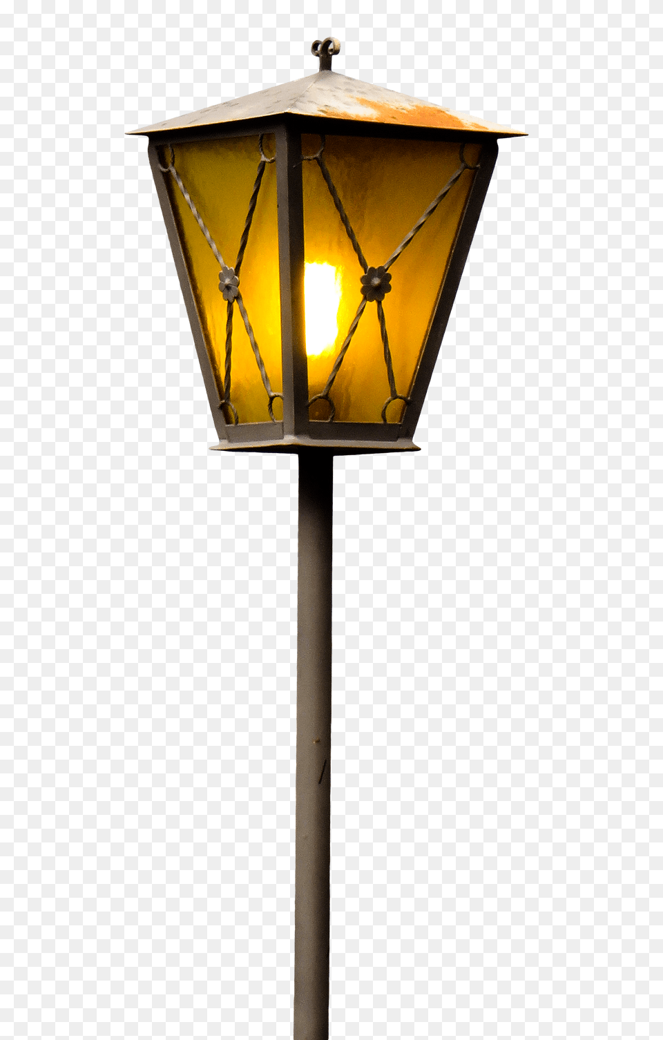Old Street Lamp, Lampshade, Mailbox, Lamp Post Png Image