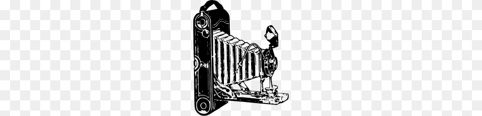 Old Style Camera, Gray Png Image