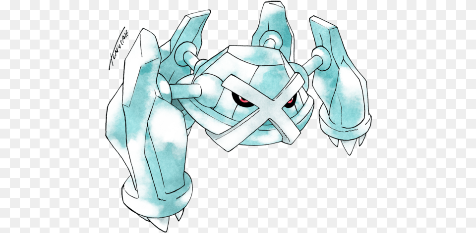 Old Style Metagross New Pokemon Old Style, Art, Baby, Person, Body Part Png