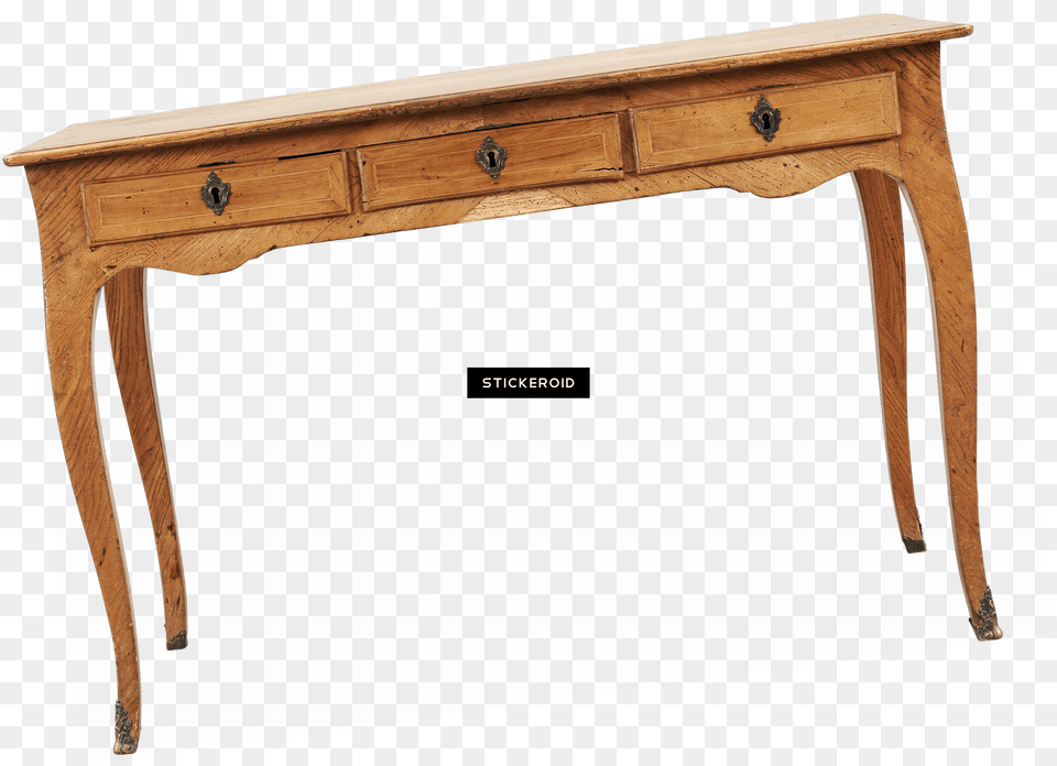 Old Tabl Wooden, Desk, Furniture, Sideboard, Table Free Png