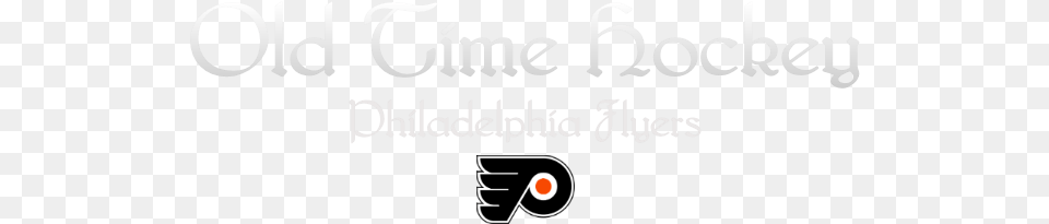 Old Time Flyers Hockey Nhl Philadelphia Flyers Remote Phone Charger Black, Logo, Text, Blackboard Png Image
