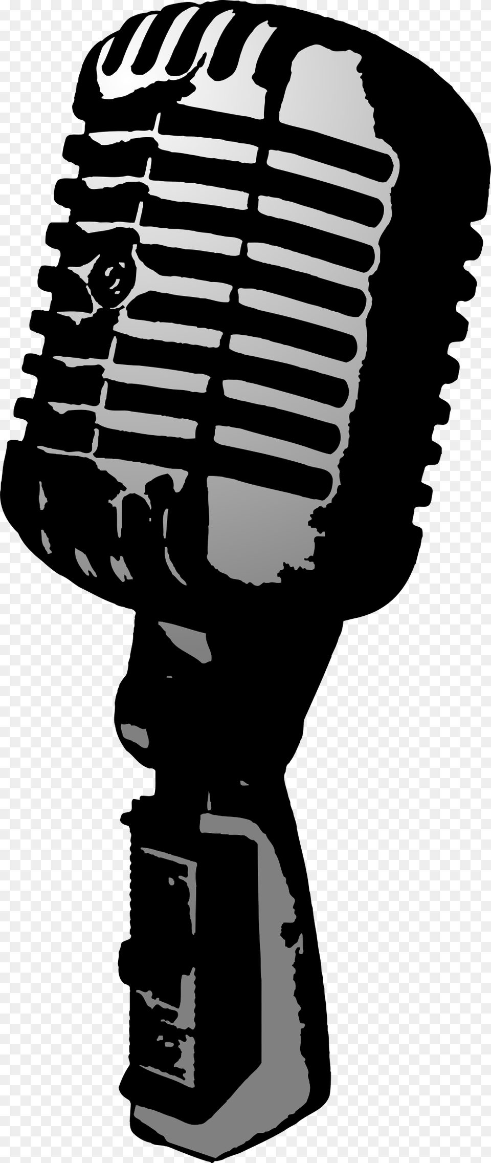 Old Time Microphone Old School Microphone, Electrical Device, Person Free Transparent Png