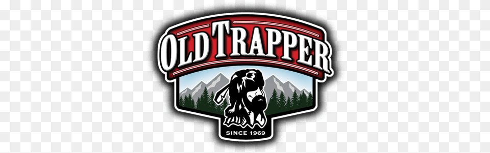 Old Trapper Smoked Snacks Beef Jerky Sticks Made In Usa Language, Symbol, Emblem, Sticker, Person Free Png