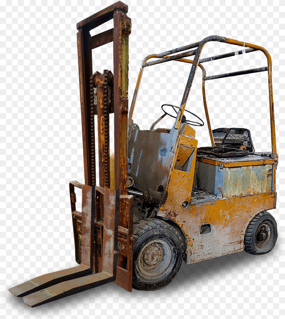 Old Truck, Machine, Wheel, Bulldozer, Forklift Free Png Download