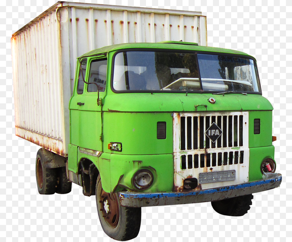 Old Truck, Transportation, Vehicle, Machine, Wheel Free Transparent Png