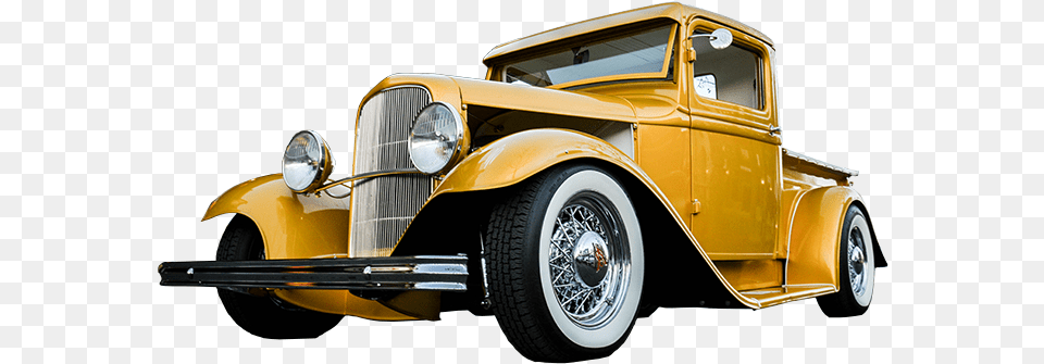 Old Truck Antique Car, Wheel, Vehicle, Transportation, Hot Rod Png Image