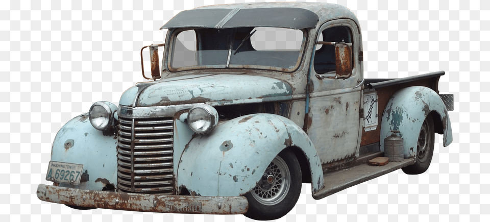 Old Truck Hd Transparent Hdpng Images Pluspng Old Pickup Truck, Pickup Truck, Transportation, Vehicle Png