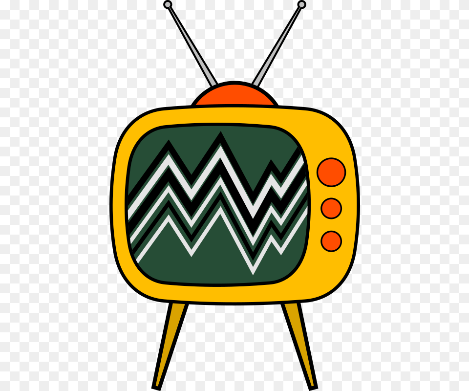 Old Tv Cartoon Old Tv Cartoon, Computer Hardware, Electronics, Hardware, Monitor Free Transparent Png