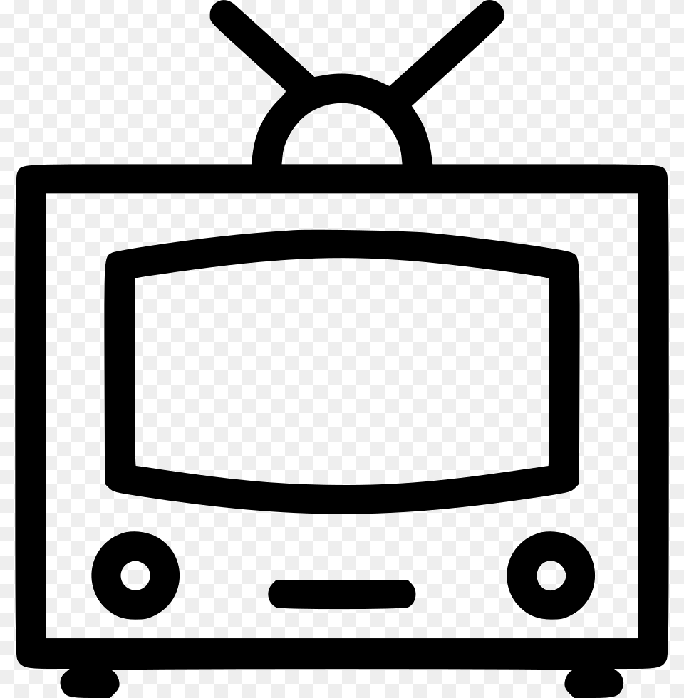 Old Tv Icon, Computer Hardware, Electronics, Hardware, Monitor Free Png Download