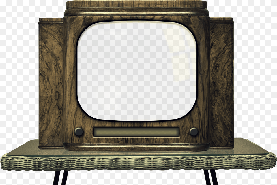 Old Tv Imag Old Fashioned Television, Computer Hardware, Electronics, Hardware, Monitor Free Transparent Png