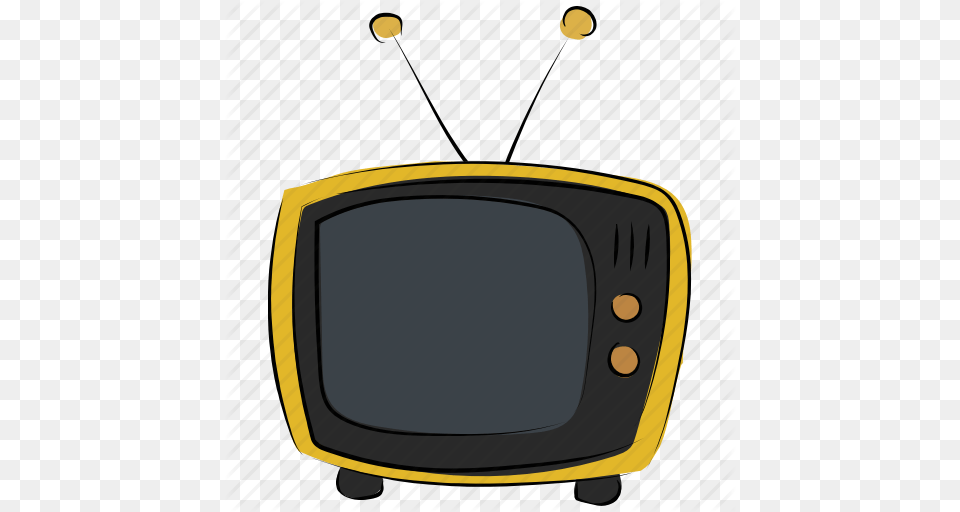 Old Tv Retro Tv Television Tv Tv Set Vintage Tv Icon, Computer Hardware, Electronics, Hardware, Monitor Free Png Download