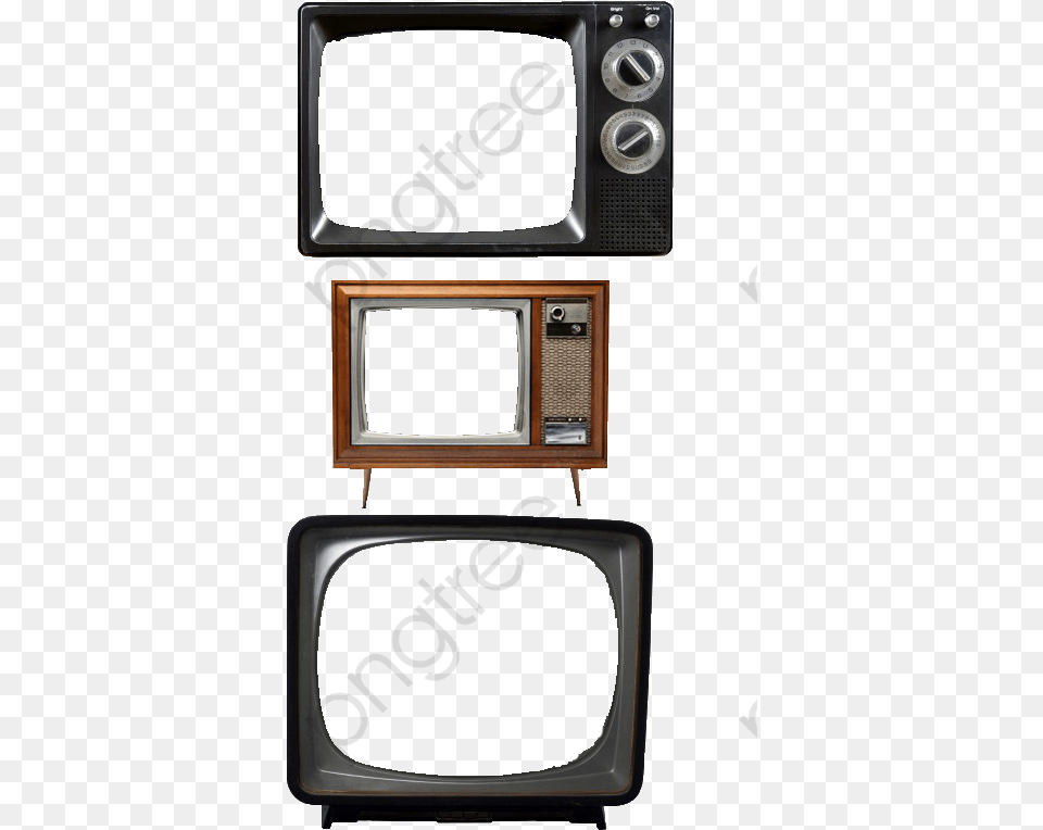 Old Tv Vector Category Tv Frame For Photoshop, Screen, Monitor, Hardware, Electronics Free Png