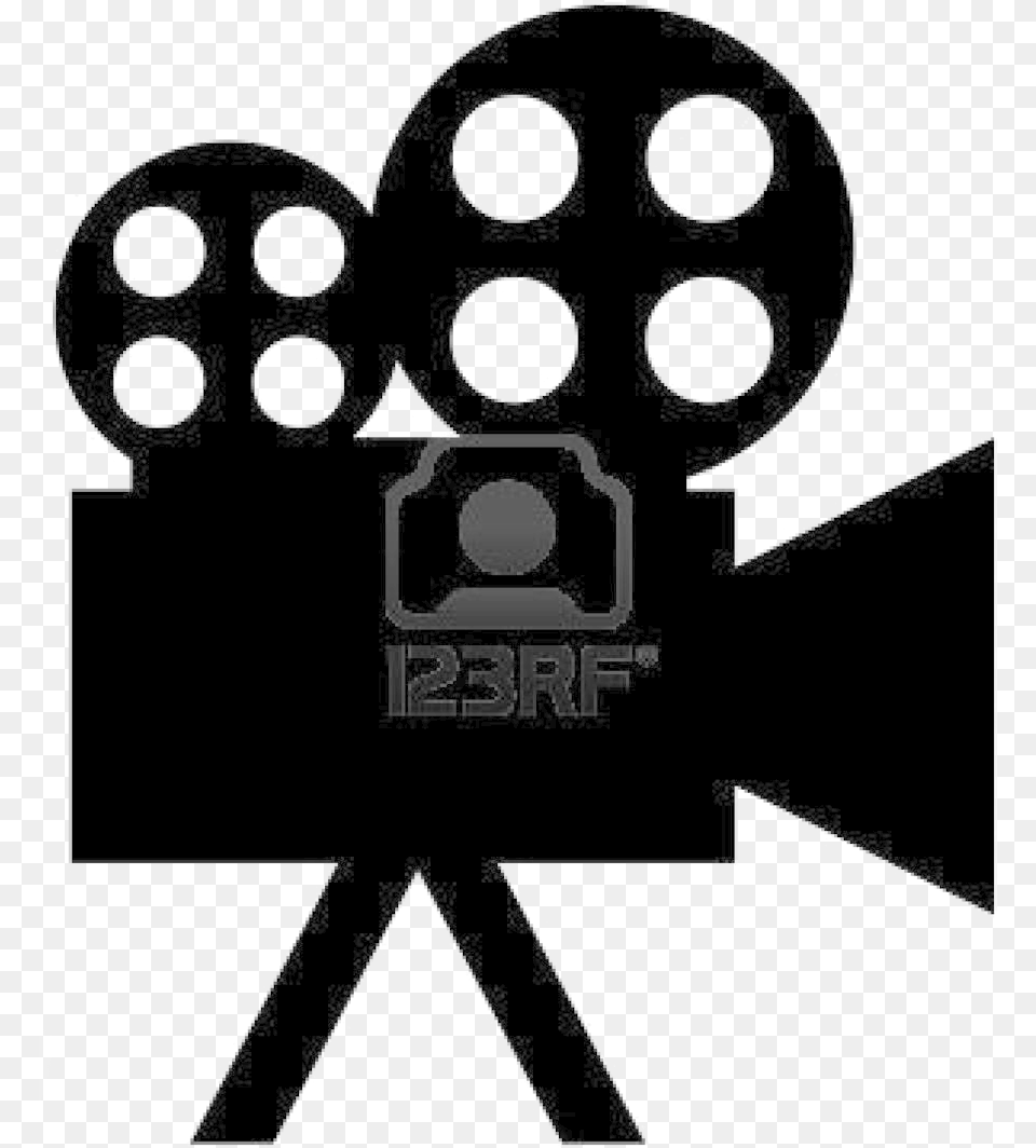 Old Video Camera Icon, Electronics, Stencil Png Image