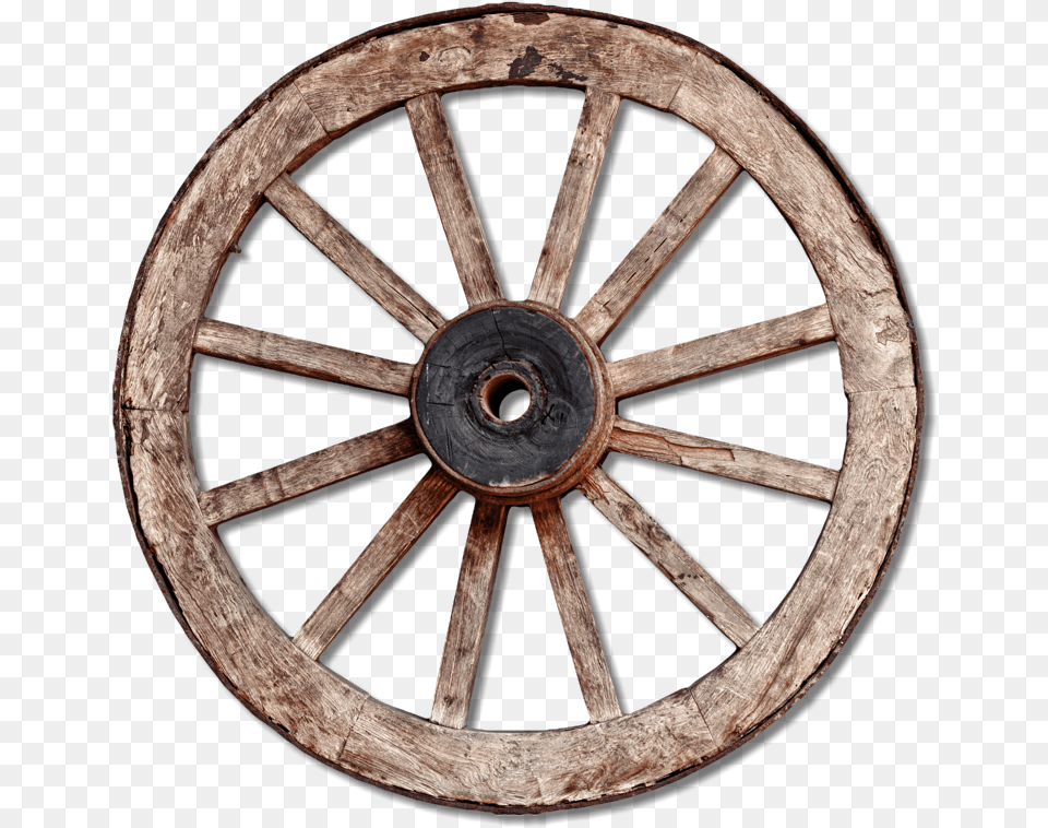 Old Wagon Wheel Old Wagon Wheel, Alloy Wheel, Car, Car Wheel, Machine Free Png