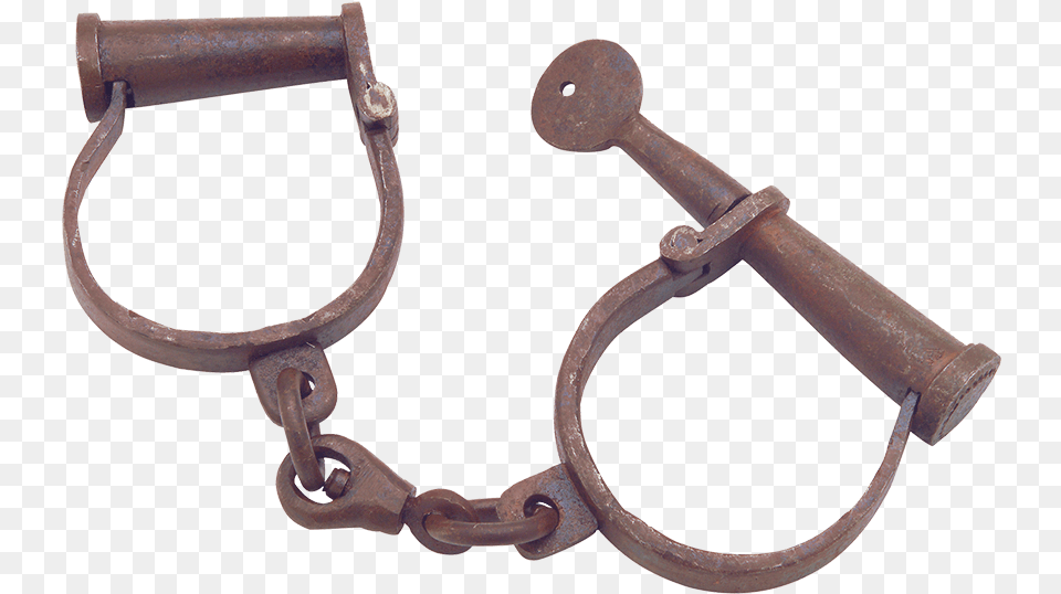 Old West Antique Handcuffs Old West Handcuffs, Smoke Pipe Png