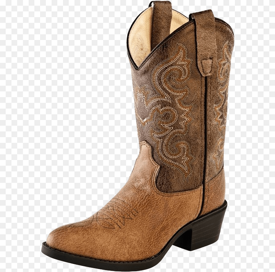 Old West Child S J Toe Western Boot Ladies Ansi Steel Toed Boots, Clothing, Footwear, Shoe, Cowboy Boot Free Png Download