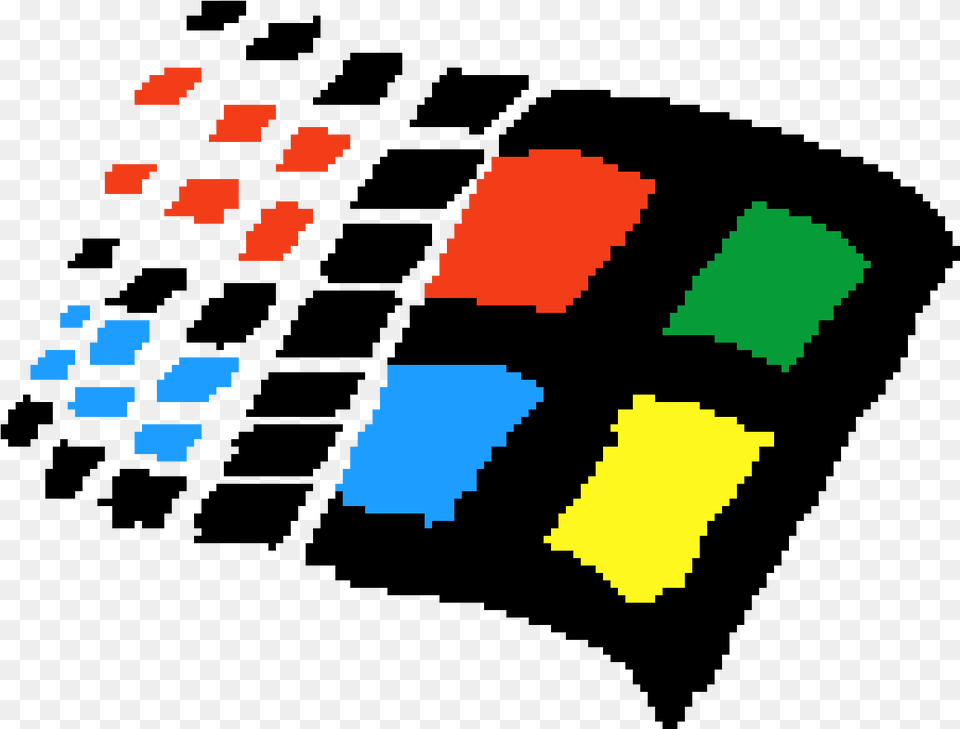 Old Windows Logo Microsoft Windows 98 Logo, Electronics Png Image