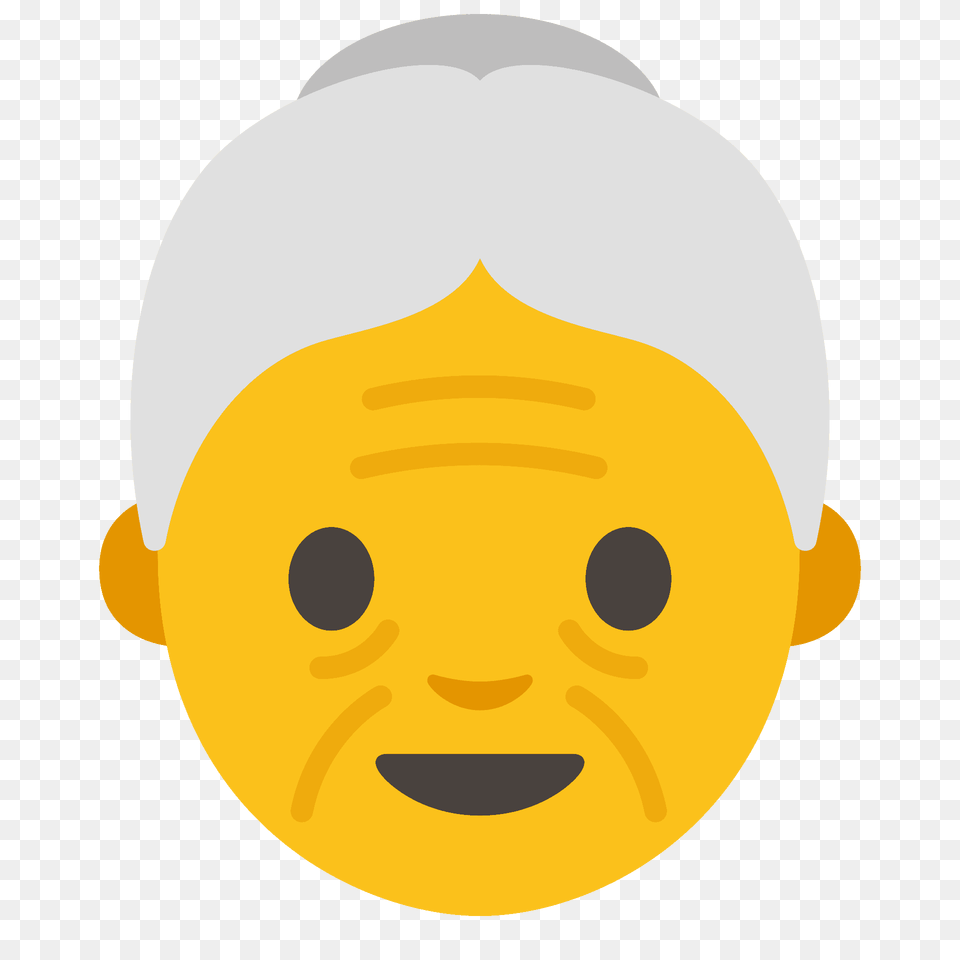 Old Woman Emoji Clipart, Cap, Clothing, Hat, Leisure Activities Png