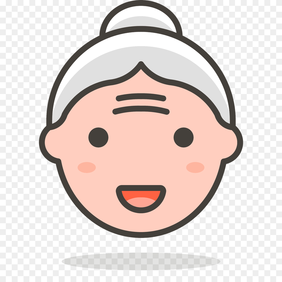 Old Woman Emoji Clipart, Cap, Clothing, Hat, Animal Png