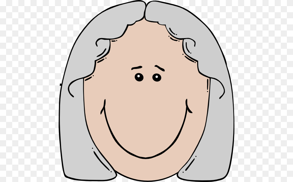 Old Woman Face Clipart, Baby, Person, Head Free Transparent Png