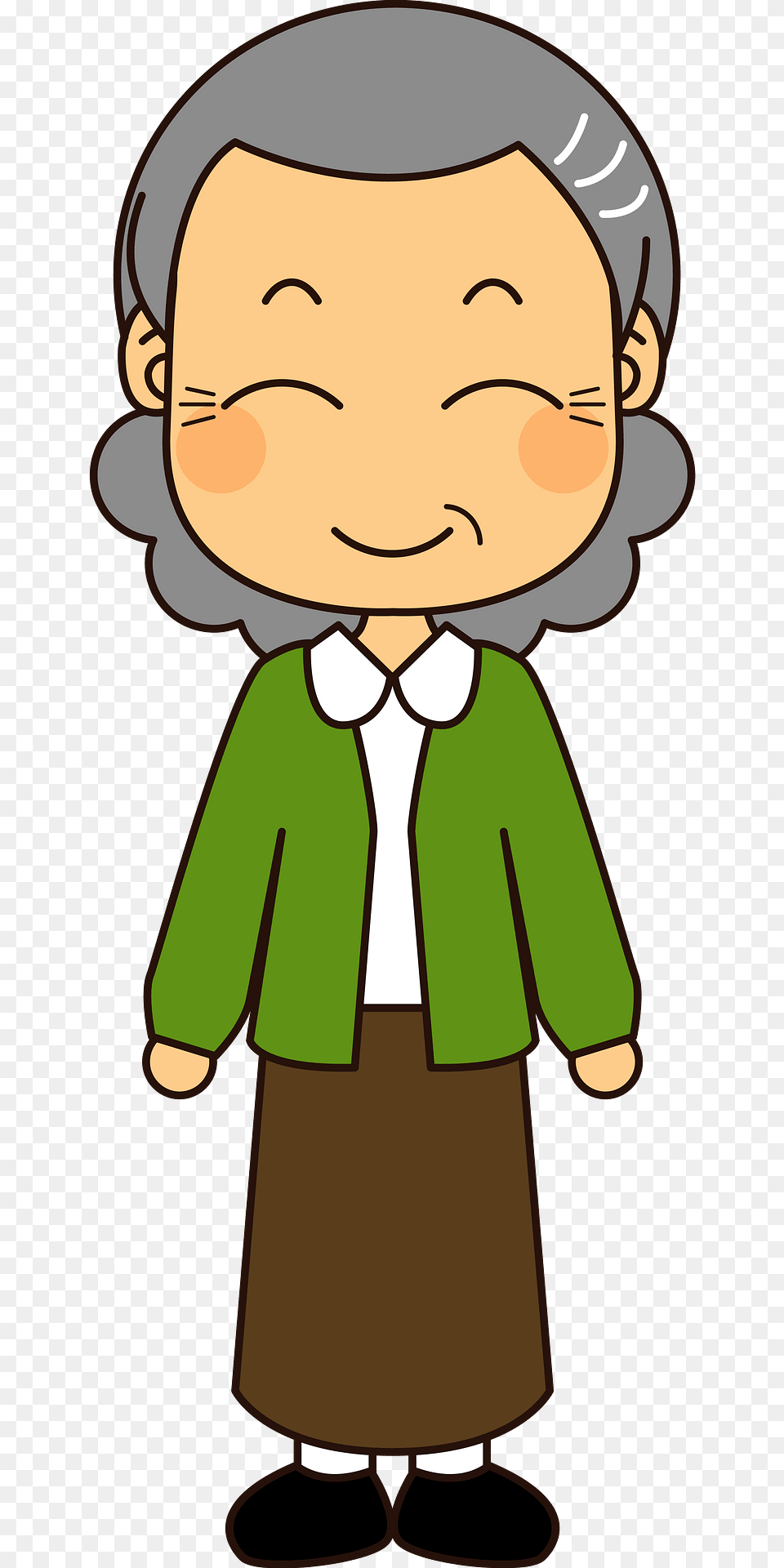 Old Woman Grandmother Clipart, Baby, Person, Face, Head Free Png Download