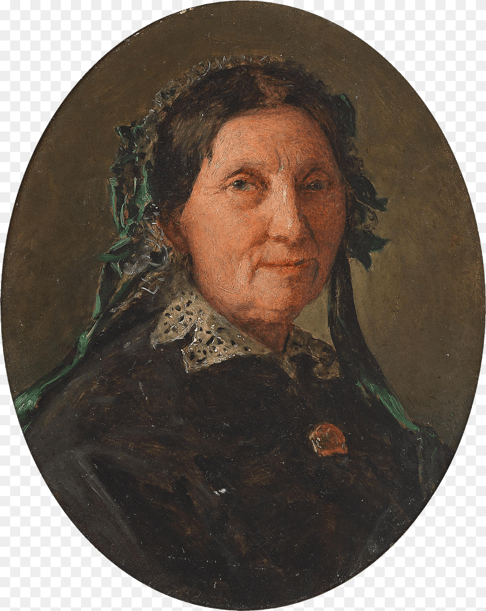 Old Woman In A Lace Collar And With Ferdinand Georg Waldmller, Text, Machine, Number, Symbol Free Transparent Png