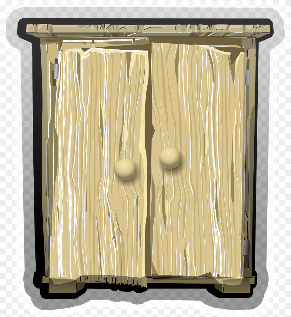 Old Wooden Cabinet Clipart, Closet, Cupboard, Furniture, Hot Tub Free Png Download