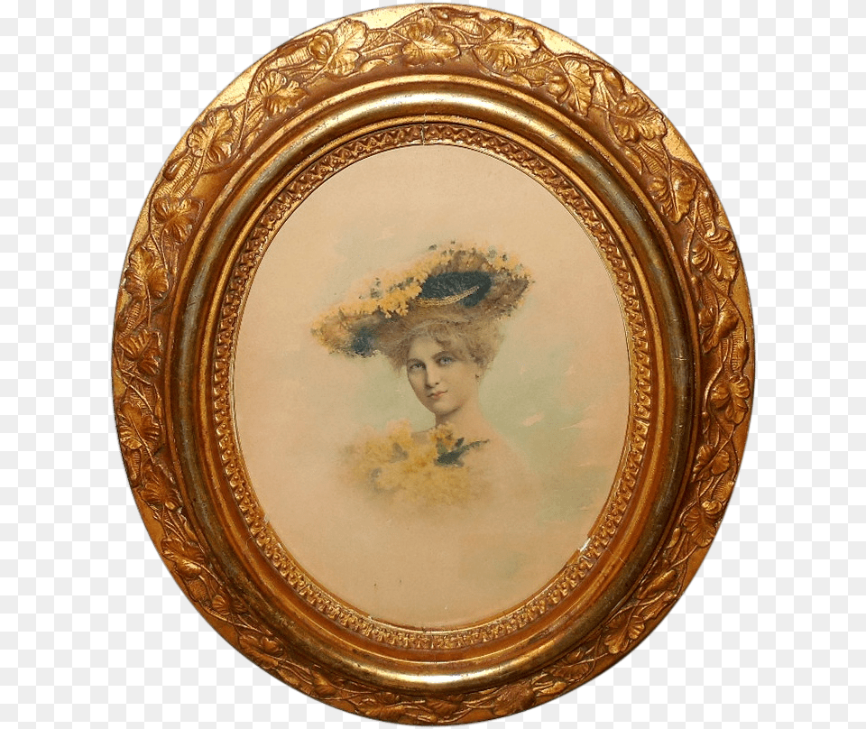 Old Wooden Frame, Painting, Art, Photography, Face Png Image