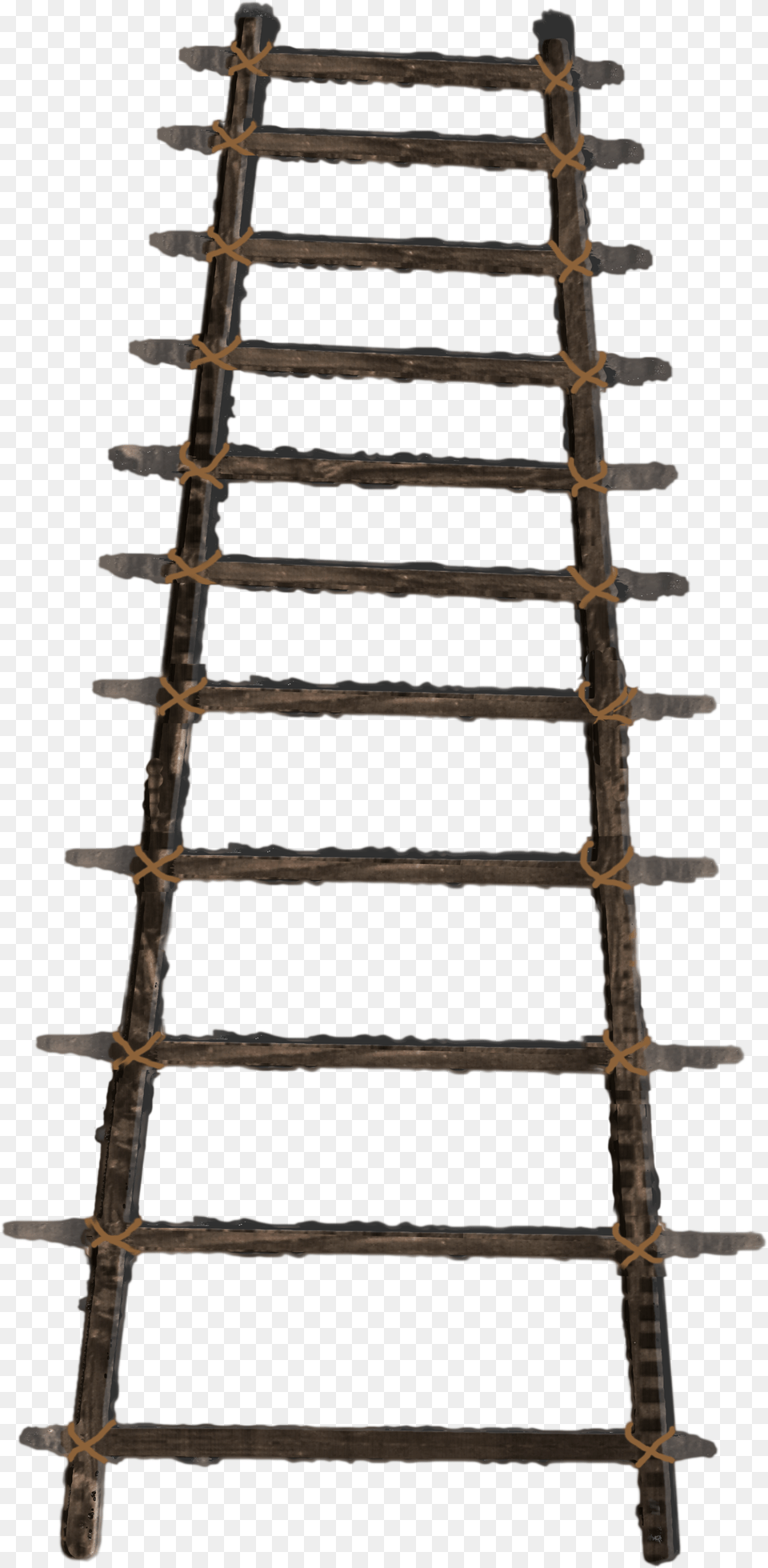 Old Wooden Ladder Png