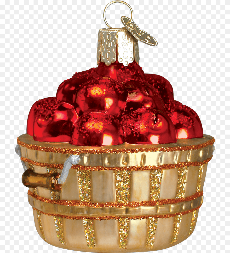 Old World Christmas Apple Pie Ornament, Accessories, Birthday Cake, Cake, Cream Png Image