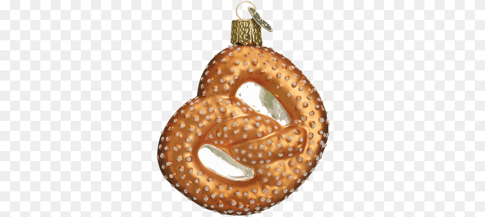 Old World Christmas Pretzel Ornament, Bread, Food, Bagel, Cake Free Png