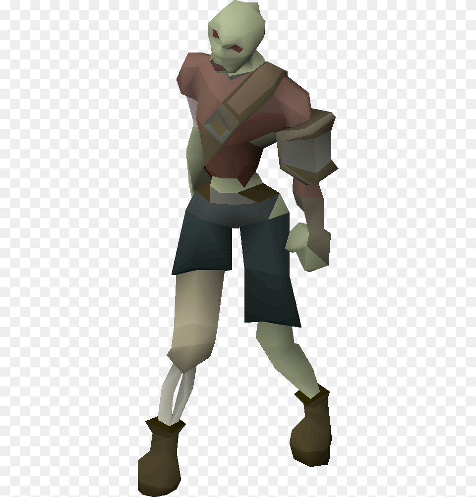 Old Zombie Model Osrs, Person, Helmet Png Image