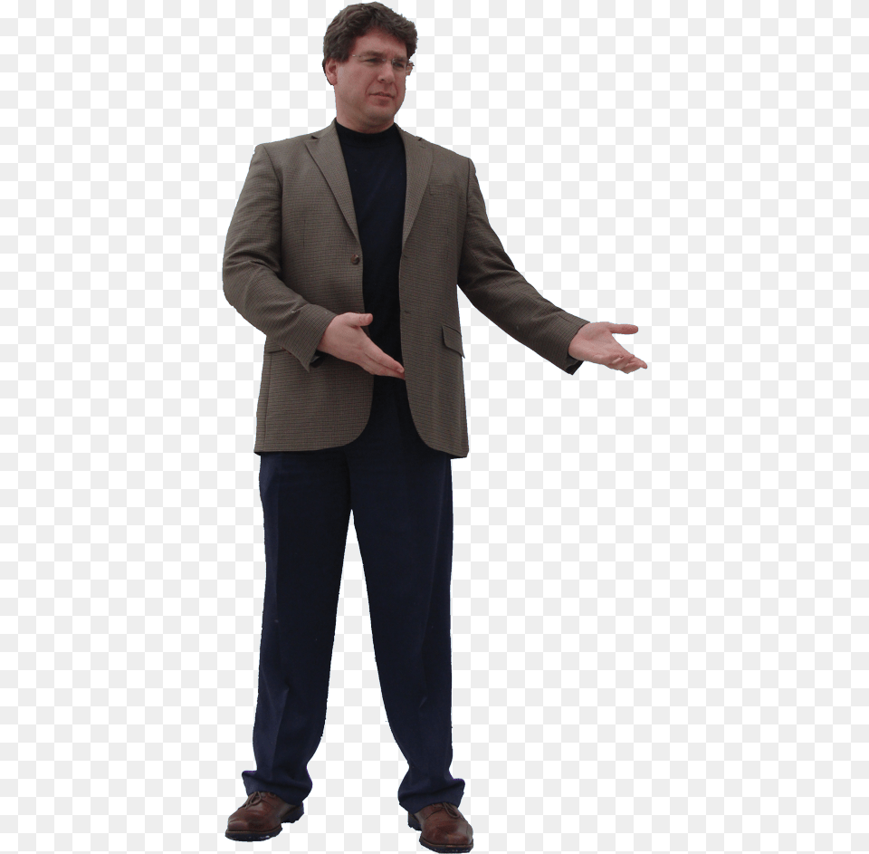 Older Man On Transparent Background, Jacket, Formal Wear, Suit, Coat Free Png
