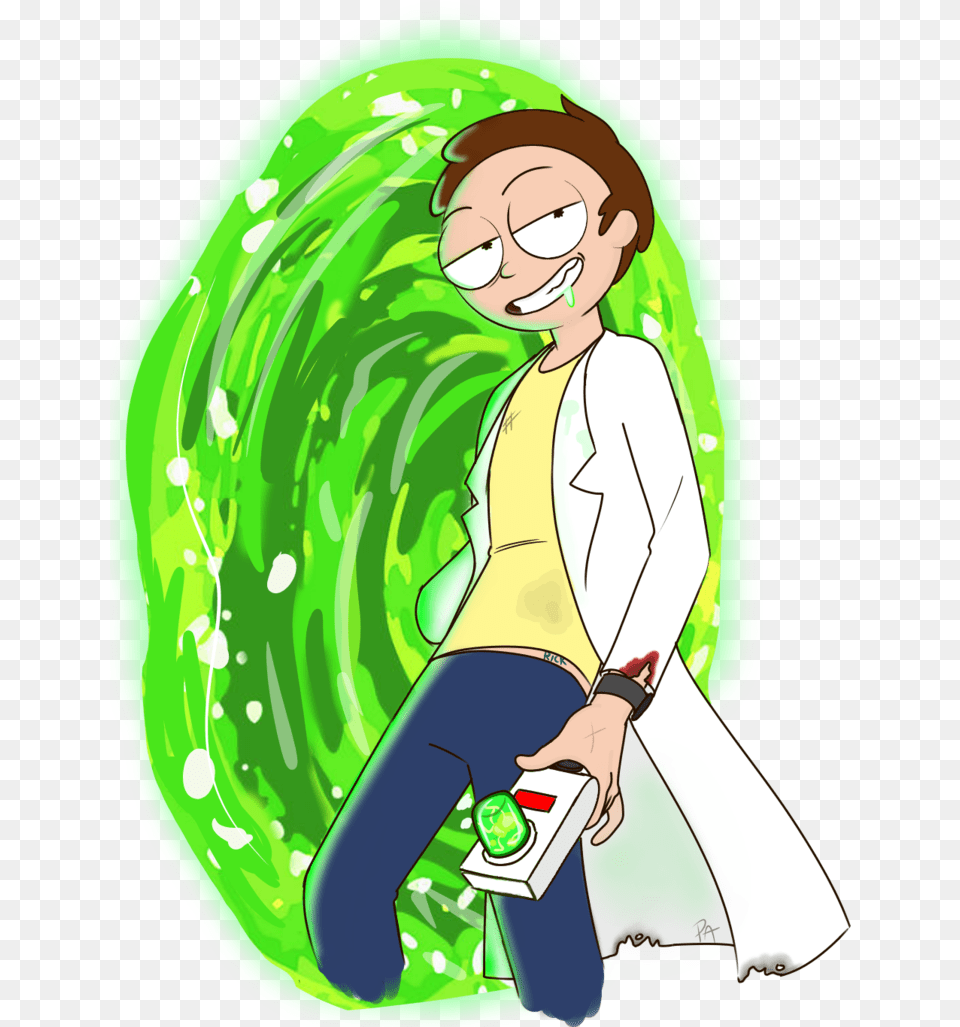 Older Morty Looking More And Like Rick Marvelous, Person, Face, Head, Clothing Free Png