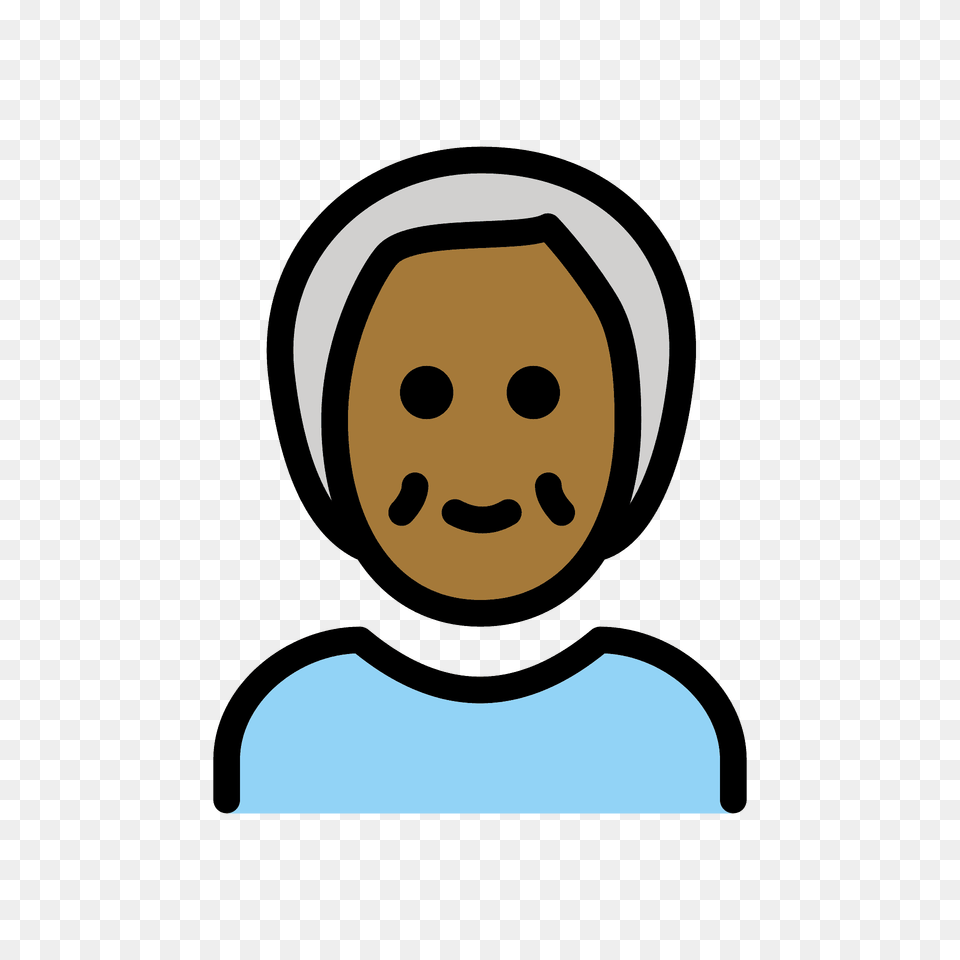 Older Person Emoji Clipart, Head, Clothing, Hood, Hat Png