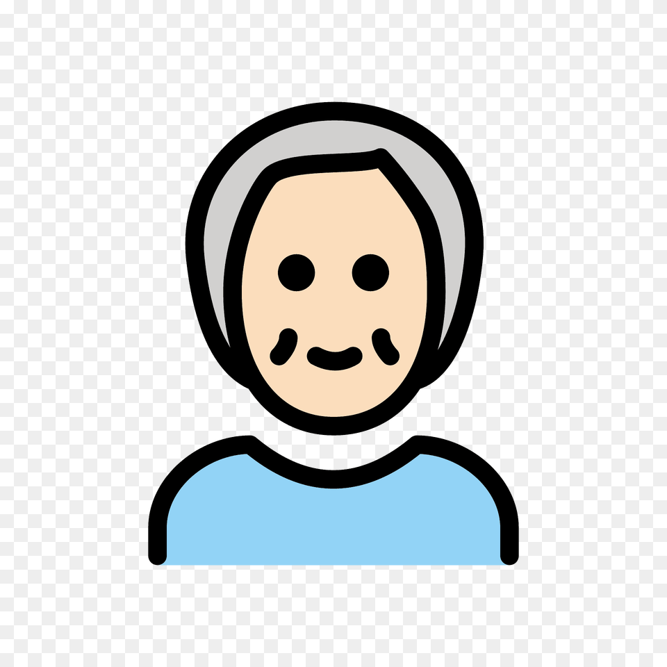 Older Person Emoji Clipart, Clothing, Hat, Head, Hood Free Transparent Png